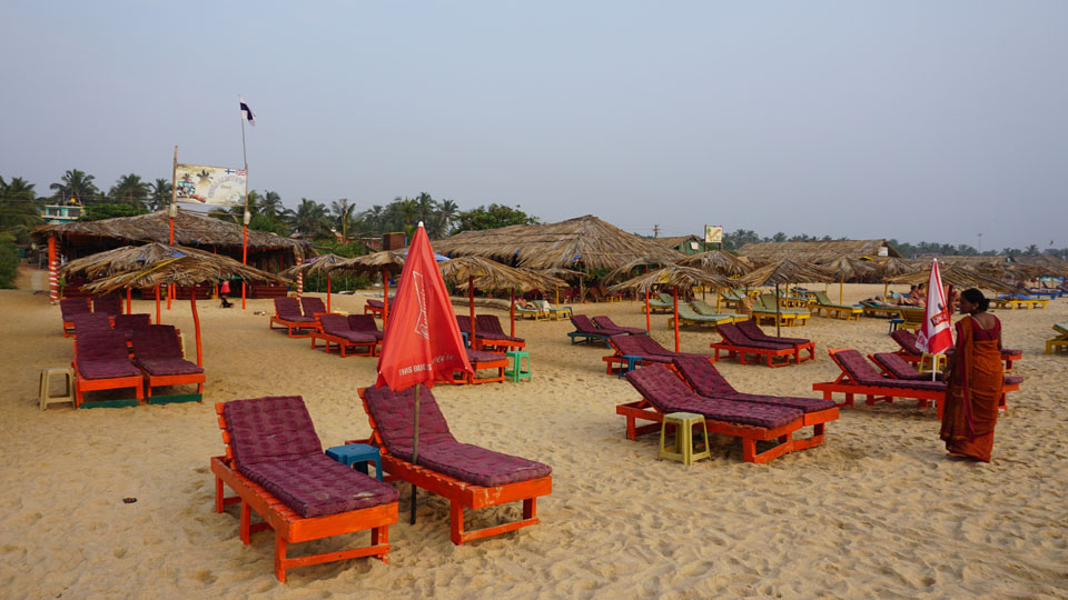 Image of the beach in Goa