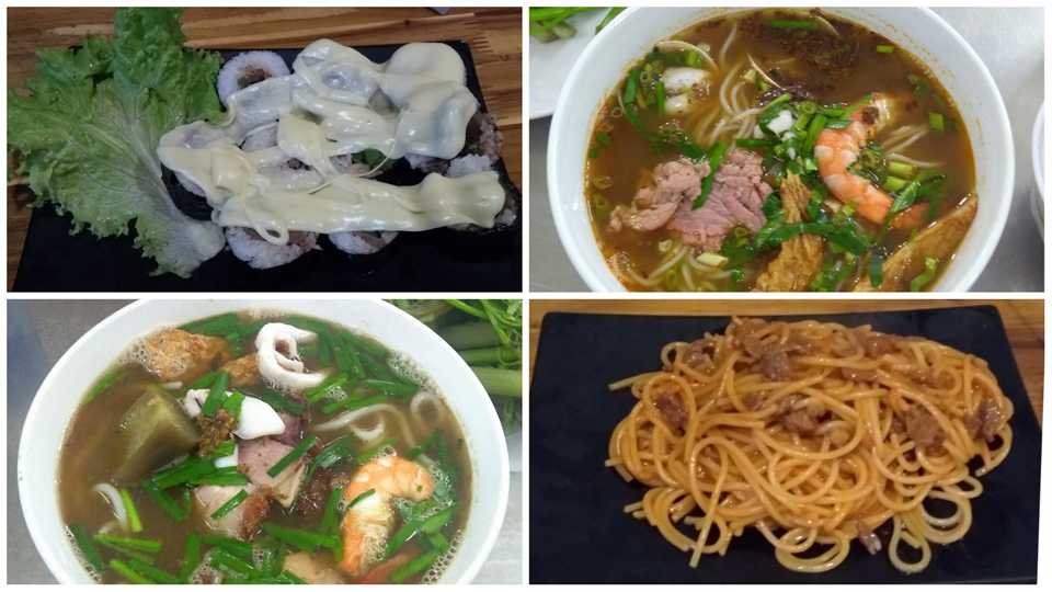 Image of foods in ho chi minh